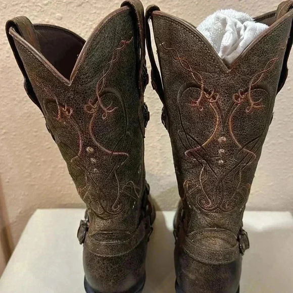 Women’s Durango heartbreaker boots size 8 1/2 - Picture 4 of 9